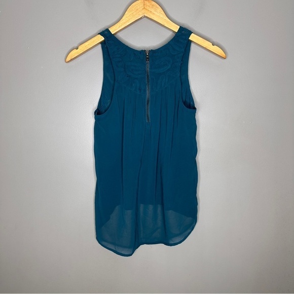 NWT Chandi & Lia Sheer textured tank top - Picture 6 of 6